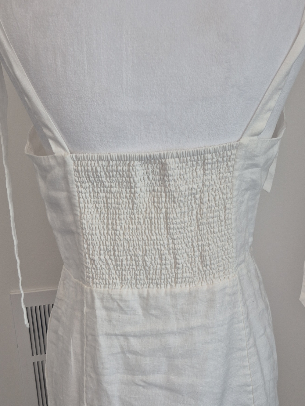 Wilfred White Button-Front Midi Dress - Picture 11 of 11